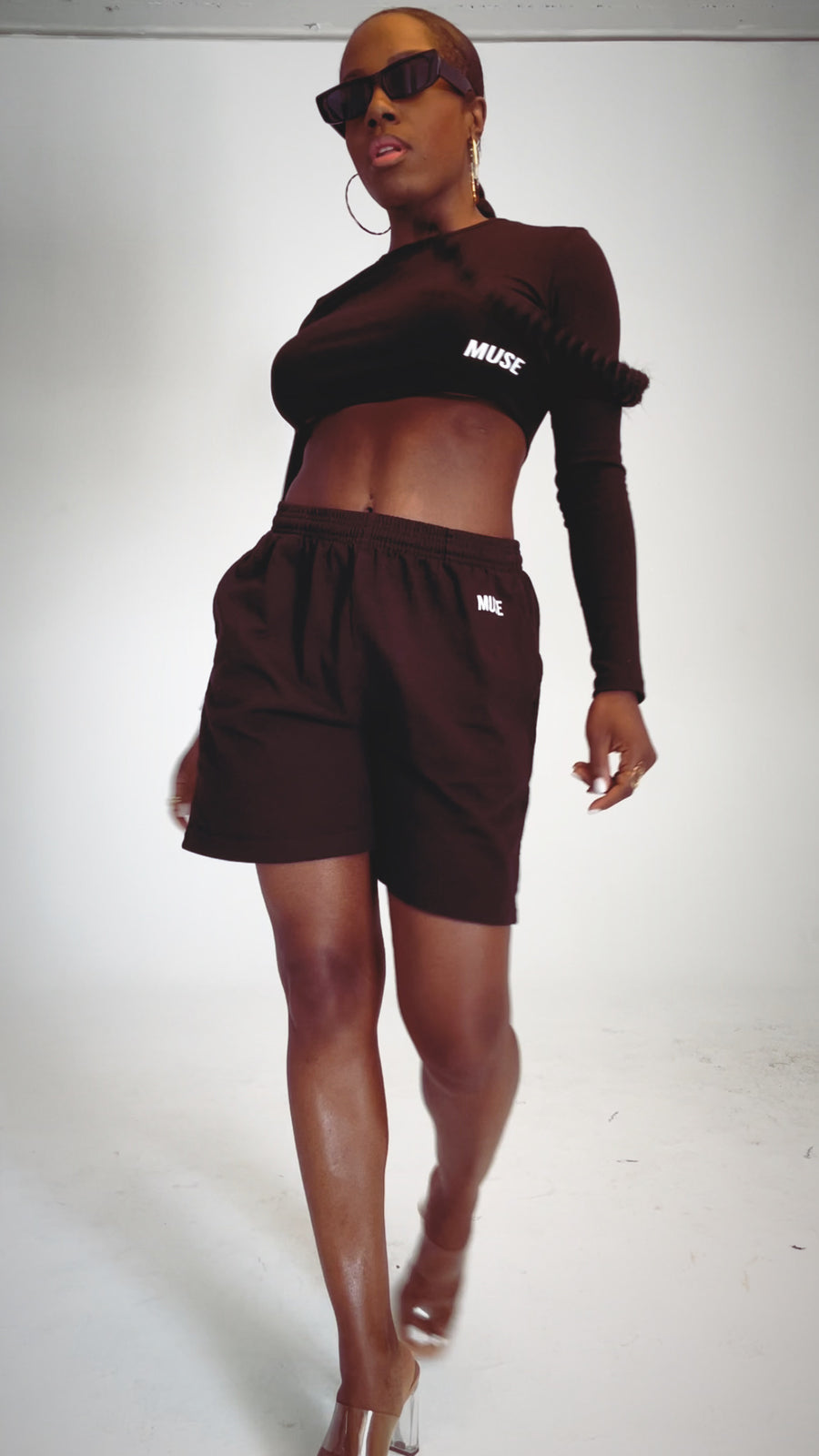 GTIA MUSE Long Sleeve Crop Tee